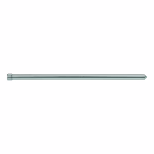 Long steel rod with a pointed tip and a capped end, likely a punch or alignment rod used to position holes or parts.