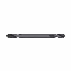 9D11B - Alpha Tools Gray twist drill bit laid horizontally, used for drilling holes