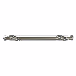 Twist drill bit for drilling holes in metal, chrome-plated steel with spiral flutes