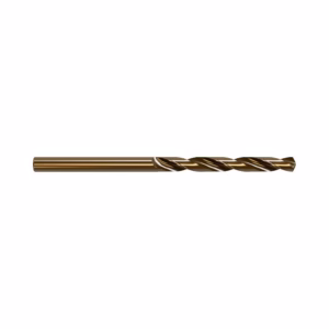 Bronze twist drill bit with helical flutes for drilling metal
