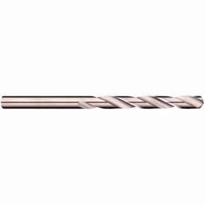 Horizontal metal twist drill bit with helical flutes for drilling