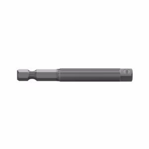 ADP14-75SS - Alpha Tools Metal screwdriver bit with a hexagonal tip and a square-drive end on a long cylindrical shaft (tool bit/extension).