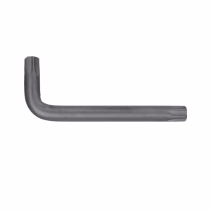 L-shaped metal hex key (Allen wrench) used to drive hex screws.