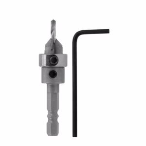 2.4mm (3/32in) Tungsten Carbide Countersink with Drill Bit
