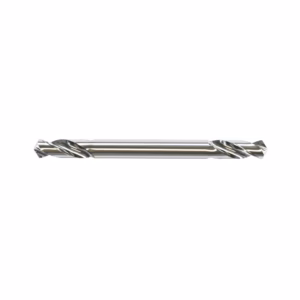 Metal twist drill bit viewed from the side for drilling metal or woodwork clarity