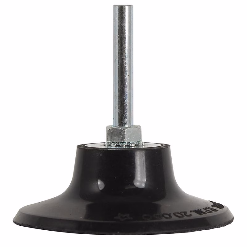 CGRH75_2 - Alpha Tools Caster wheel with a vertical stem and mounting nut, used for furniture mobility