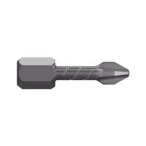 Hex-shank twist drill bit with spiral flutes, used for drilling in metal or wood.