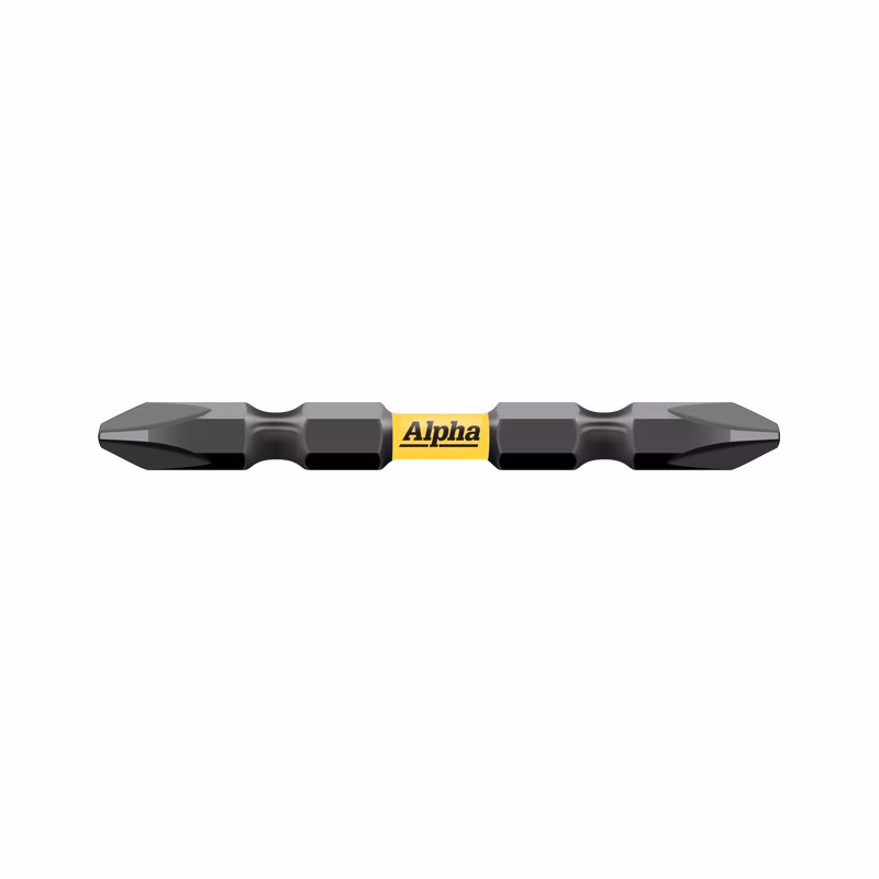 CPH265DSM_2 - Alpha Tools Double-ended screwdriver bit holder with a yellow Alpha label in the center