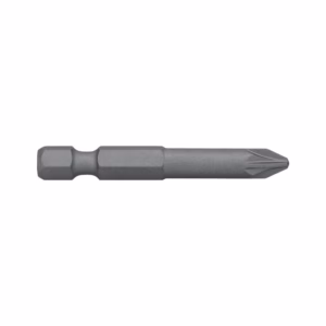 Metal drill bit with hex shank and spiral flutes, viewed from the side for metalworking use