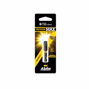ThunderMAX T50 Torx bit, 50 mm, magnetic, extreme torsion — Alpha packaging