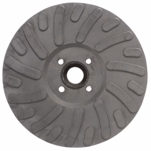 GBP100 - Alpha Tools Circular abrasive flap disc with central mounting hole and multiple sanding flaps around the edge.