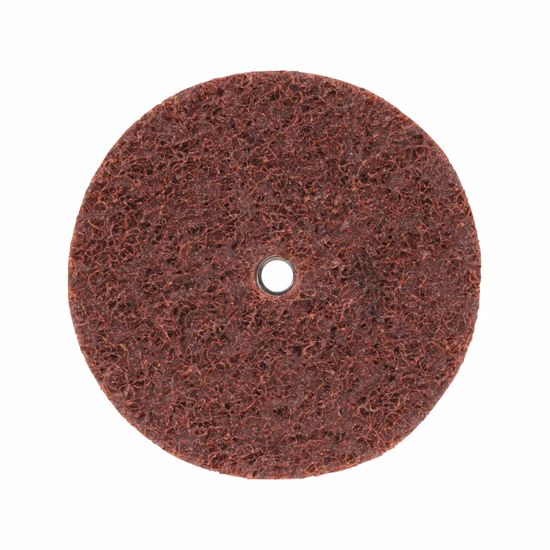 GTKSP75M_3 - Alpha Tools Red circular abrasive grinding wheel with a central mounting hole for attachment to a grinder