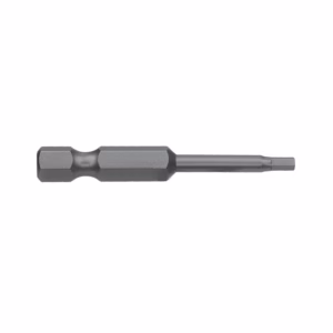 Long screwdriver bit with a hexagonal grip on the left and a long cylindrical shank extending to the right, for deep-reach screwdriving