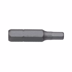 Metal screwdriver/driver bit with hex-shaped shank, shown in profile against a white background.