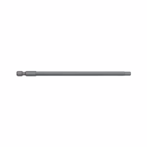 Long metal extension bar with hex-shaped ends used for socket wrenching