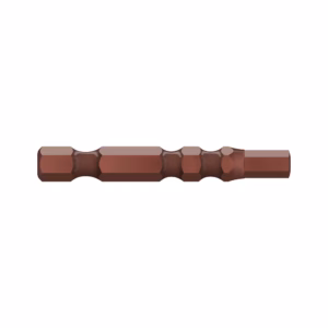 Brown segmented rod with rounded, bead-like sections along its length (a stylized wooden dowel). It looks like a long, faceted baton.