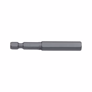 Long metal screwdriver/bit with a hexagonal shank and square drive tip, used for tightening hex screws.