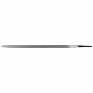 Metal nail file with a fine grit, used to shape and smooth nails