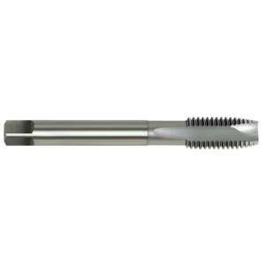 Metal thread milling cutter: long silver shaft with a toothed, threaded tip for cutting external threads.