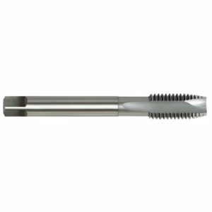 Metal thread milling cutter: long smooth shank with a multi-flute threaded end for cutting internal threads.