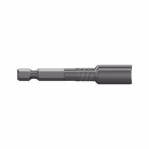Screwdriver bit with hex shank and cylindrical grip, used to drive screws in drills or drivers.