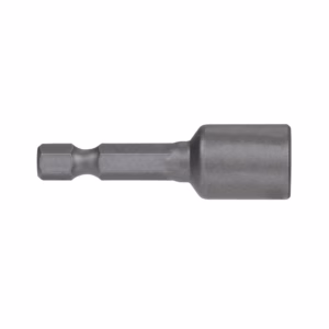 Metal socket/bit adapter with square drive on one end and hex bit on the other, used to drive hex screws with a socket wrench