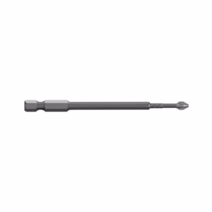Long screwdriver bit with hex shank and a star-shaped Torx tip, shown horizontally on a white background.