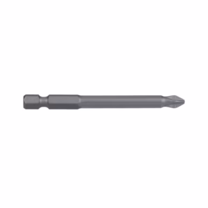 Long metal drill bit with a hexagonal shank, designed for use in a power drill.