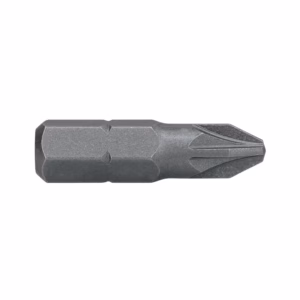 Torx screwdriver bit with a star-shaped tip used for driving Torx screws on metal tools