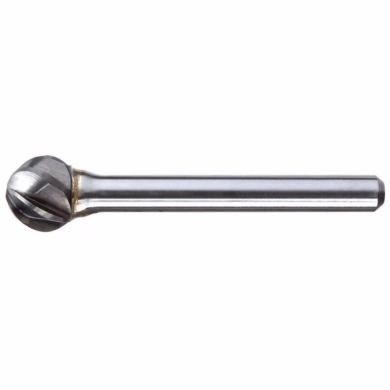 SD-5MAL - Alpha Tools Ball-end mill with a long cylindrical shank, used for CNC machining