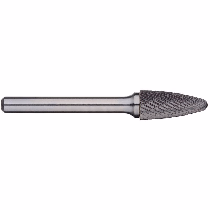 SF-3DC - Alpha Tools Metal drill bit with a cylindrical shank and knurled, conical cutting head