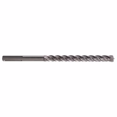SPZ220450 - Alpha Tools Metal twist drill bit with spiral flutes and a plain shank.