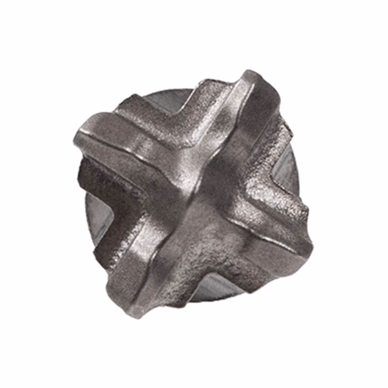 SPZ250450_3 - Alpha Tools Close-up of a round metal fastener with a star-shaped Torx head on it.