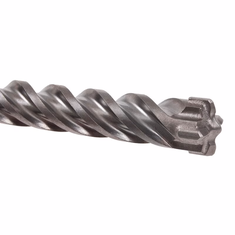 SPZ280250_2 - Alpha Tools Twist drill bit with helical flutes and a sharp cutting head for drilling holes in metal or wood.