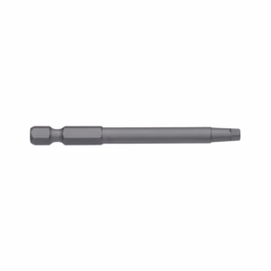 Long gray double-ended screwdriver/bit with hex-shaped ends, used as a driver bit or bit extension