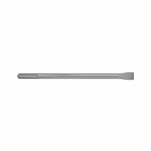 Long stainless steel palette knife with a flat rectangular blade on a slim handle.