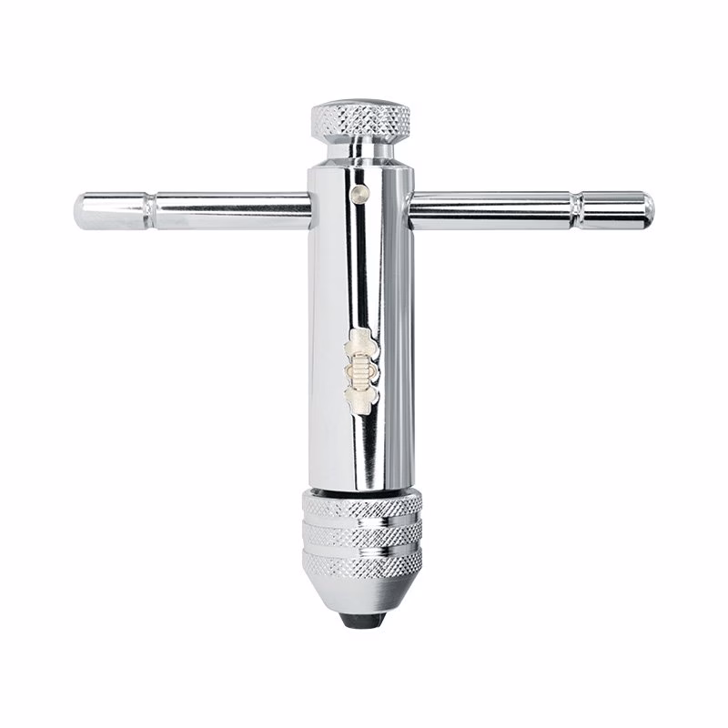 TW12R - Alpha Tools Chrome tire valve core removal tool with a T-shaped handle for removing valve cores from tires (bike/car). Accessory with knurled grip for grip and control.