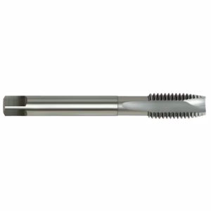 High-precision metal thread tap with helical flutes for cutting internal threads in metal