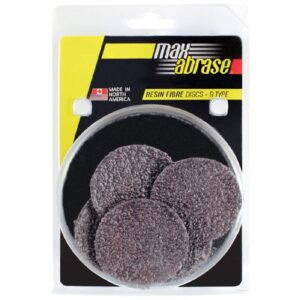 Carded 5 Pack 75mm x 24 Resin Fibre Disc R Type Ceramic Grit