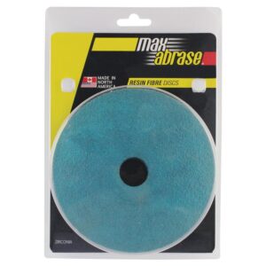 Carded 5 Pack 100mm x Z36 Resin Fibre Disc Zirc. Supreme  Grit