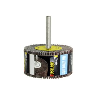 Flap Wheel Mounted 60 x 30 x 6mm A80 Grit AlOx Bulk