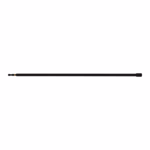 Long black rod-like device with a small connector on one end and a rubber cap on the other, shown against a white background.