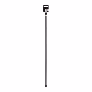 Long black extension pole with a small packaged attachment at the top.