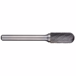 Metal rod tool with knurled, textured grip on one end and smooth shaft, likely a punch or alignment tool used for marking or driving.