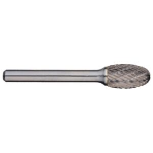1/4in Oval Carbide Burr - 4in Long