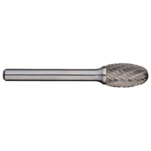 3/8in Oval Carbide Burr - 6in Long
