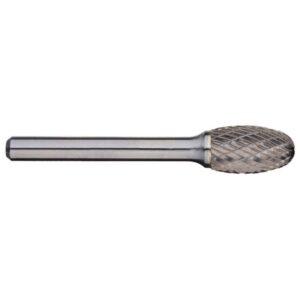 1/2in Oval Carbide Burr - 6in Long