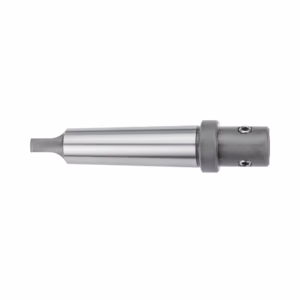 Metal milling cutter/end mill with cylindrical shank and cutting tip.