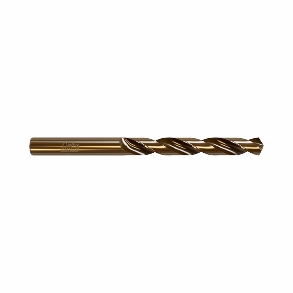 9LI716COB - Alpha Tools Bronze twist drill bit for metal drilling with helical flutes