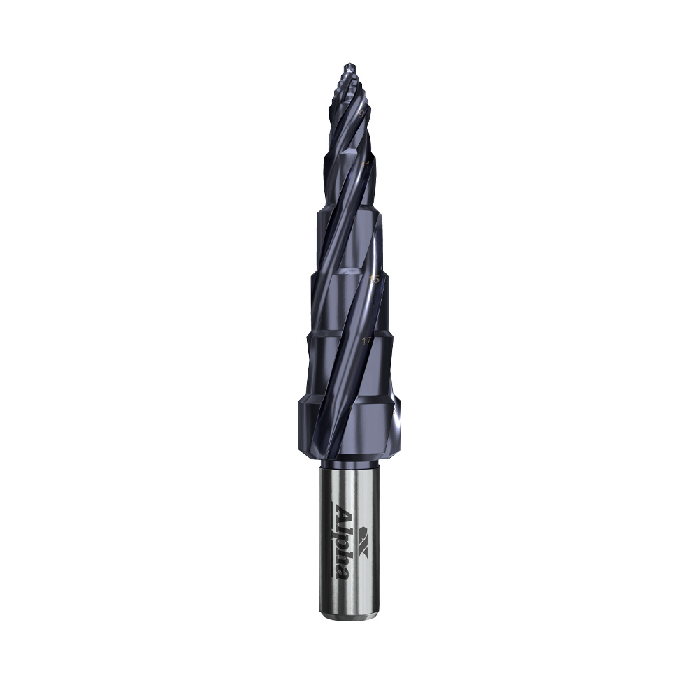 Alpha onsite plus step tip step cutter 9 19mm alpha tools